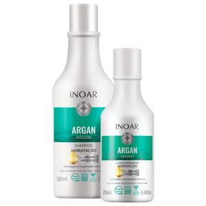 Kit Inoar Argan Infusion Hidratação Duo