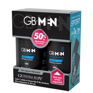 Kit Giovanna Baby Desodorante Aerosol Men Urban 2 Unidades 50ml