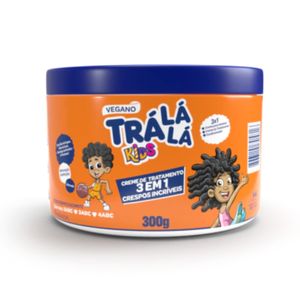 Creme de Tratamento 3 em 1 Trá Lá Lá Kids Crespos Incríveis 300g