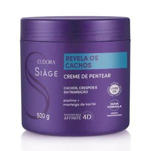 Creme Para Pentear Siàge Revela Os Cachos 500g