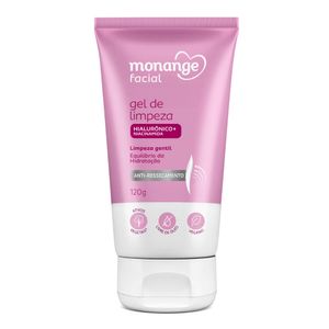Gel de Limpeza Monange Facial Anti-Ressecamento 120g