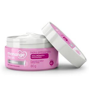 Gel Creme Hidratante Monange Facial Hidra Antissinais 80g
