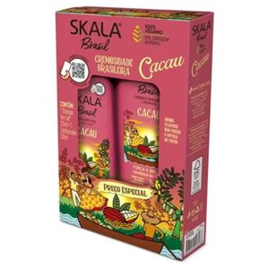 Kit Shampoo e Condicionador Skala Brasil Cacau
