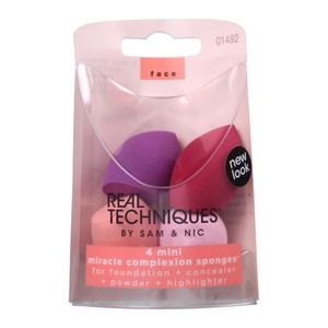 Kit de Esponjas Real Techniques 4 Mini Miracle Complexion Sponges