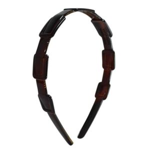 Tiara Finestra Lisa Tartaruga 2,0cm lg