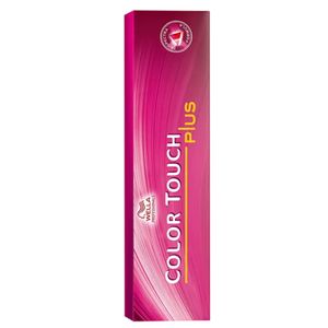 Tonalizante Wella Professionals Color Touch Plus 77/07 Louro Médio Intenso Natural Marrom 60g