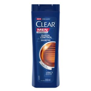 Shampoo Anticaspa Clear Men Queda Control 200ml