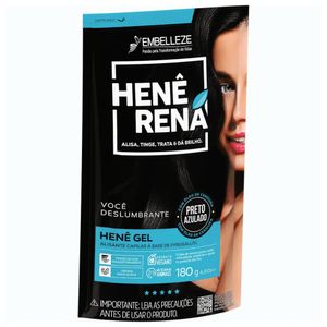 Henê Novex Rená Preto Azulado 180g