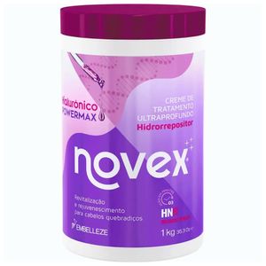 Creme de Tratamento Novex Hialurônico PowerMax Harmonização Capilar 1kg