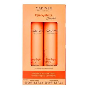 Kit Cadiveu Essentials Shampoo e Condicionador Bye Bye Frizz 250ml