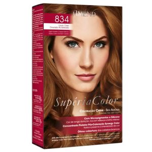 Tonalizante Amend Supéria Color 834 Louro Claro Dourado Acobreado