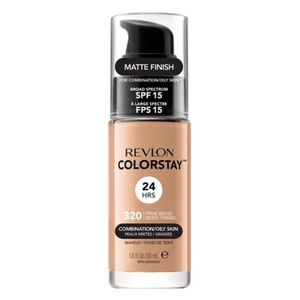 Base Facial Líquida Revlon ColorStay 24 Horas Pele Mista à Oleosa FPS15 320 True Beige 30ml