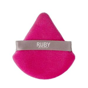 Esponja Puff para Pó Triangular Ruby Kisses Rosa