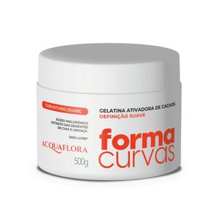 Gelatina Ativadora de Cachos Acquaflora Forma Curvas 500g