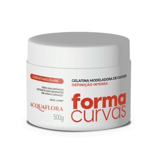 Gelatina Modeladora de Cachos Acquaflora Forma Curvas 500g