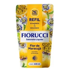 Sabonete Líquido Refil Flor Maracuja Fiorucci 440ml