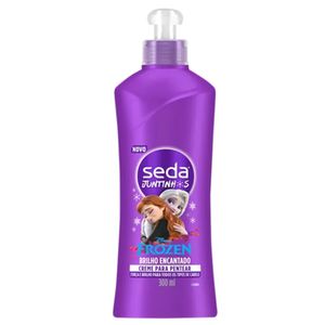 Creme de Pentear Seda Juntinhos Frozen Brilho Encantado 300ml
