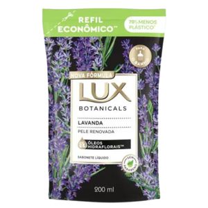 Sabonete Líquido Lux Botanicals Lavanda Refil 200ml