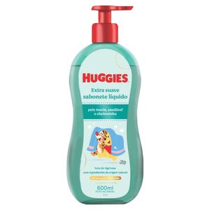 Sabonete Líquido Infantil Huggies Extra Suave 600ml