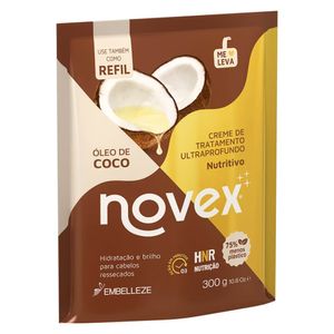 Refil de Creme de Tratamento Novex Óleo de Coco 300g