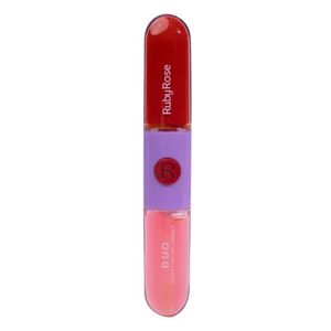 Batom E Gloss Liquido Duo Ruby Rose Ld01 Hbf5691