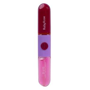 Batom E Gloss Liquido Duo Ruby Rose Ld03 Hbf5691