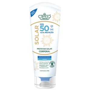 Protetor Solar Corporal FPS 50 Flores & Vegetais 200g