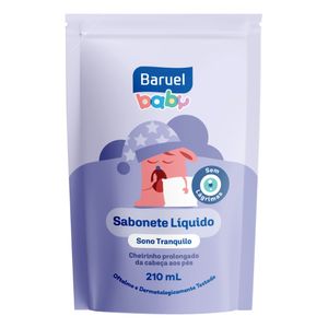Sabonete Líquido Infantil Baruel Baby Sono Tranquilo Refil 210ml