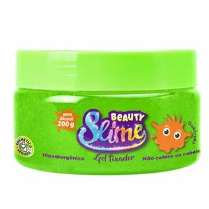 Gel Fixador para Cabelo Beauty Slime Verde Neon 200g