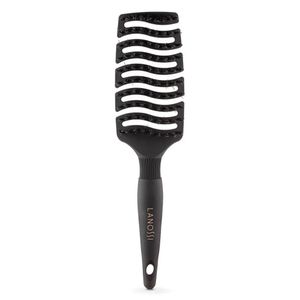 Escova de Cabelo Lanossi Ventilada Flexível com Cerdas Mistas