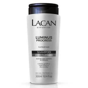Shampoo Lacan Efeito Platinado Luminus Progress 300ml