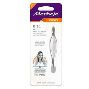 Pinça Depilatória Anatômica Merheje Pro S04