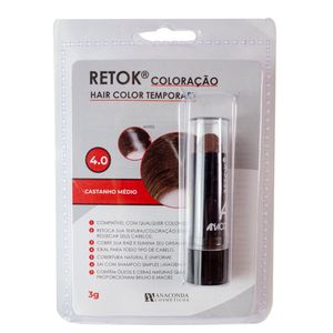 Retok Capilar em Stick Anaconda Castanho Médio 4g