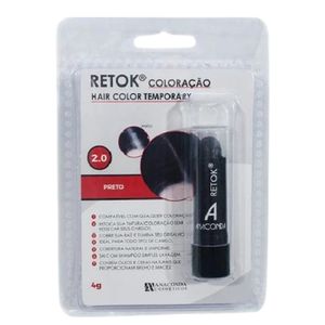 Retok Capilar em Stick Anaconda Preto 4g