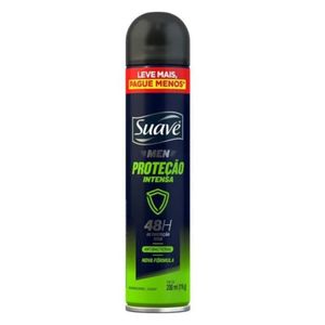 Desodorante Aerosol Suave Antitranspirante Proteção Intensa Men 200ml
