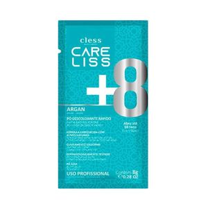 Pó Descolorante Care Liss Argan 8g