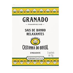 Sais de Banho Granado Castana do Brasil 5x15g
