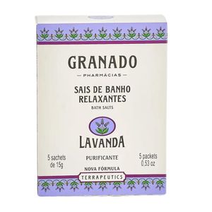 Sais de Banho Granado Lavanda 5x15g
