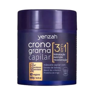 Máscara Capilar Yenzah Cronograma 3em1 480g