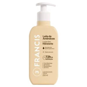 Loção Hidratante Francis Leite De Amêndoas 200ml