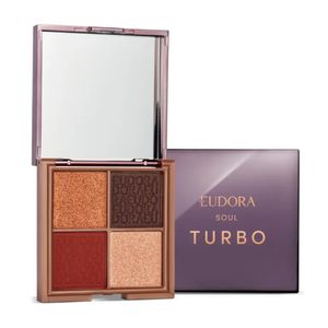 Paleta de Sombra Eudora Glam Turbo SOUL 8g