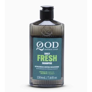 Shampoo para Cabelos Oleosos The Daily Fresh QOD Barber Shop 220ml