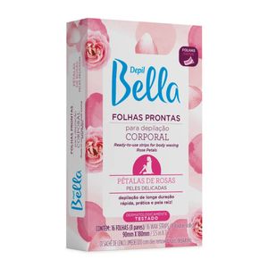 Folhas Prontas para Depilação Corporal Depil Bella