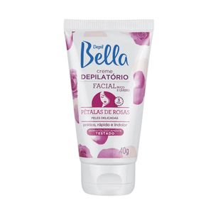 Creme Depilatório Facial Depil Bella Pétalas de Rosas