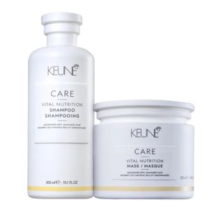 Kit Keune Vital Nutrition Shampoo 300ml + Máscara 200ml
