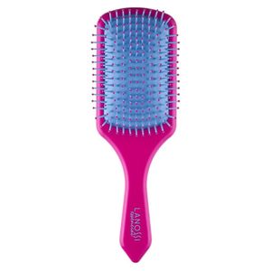 Escova Purple Raquete Quadrada Cores Roxo E Rosa Linha Essencial Lanossi