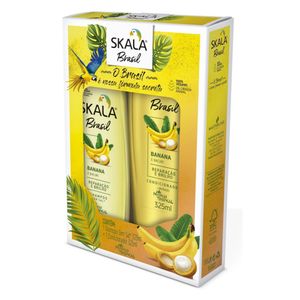 Kit Skala Shampoo e Condicionador Banana e Bacuri 325ml