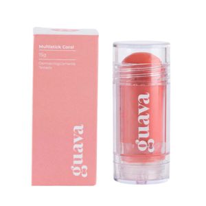 Multistick 4 em 1 com Skincare Guava Cor Coral 15g