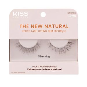 Cílios Postiços The New Natural Silver Ring Kiss New York