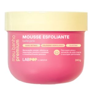 Mousse Esfoliante Labotrat Labpop Belle Pink 240g